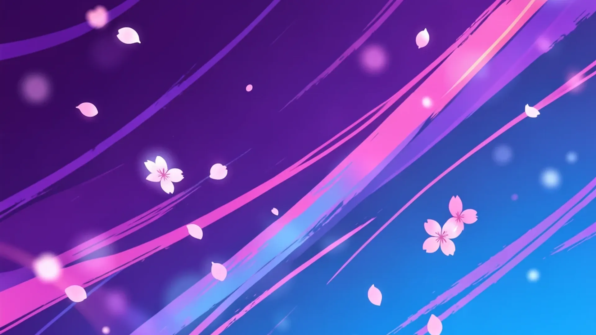 AI-genererede anime-illustrationer i flere kunststile vist på en kreativ arbejdsflade