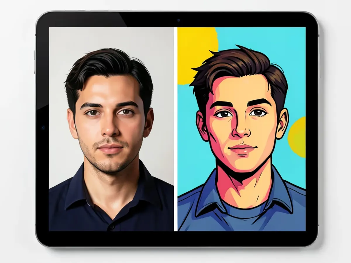 AI generator crtića pretvara fotografiju u šarenu umjetnost crtića