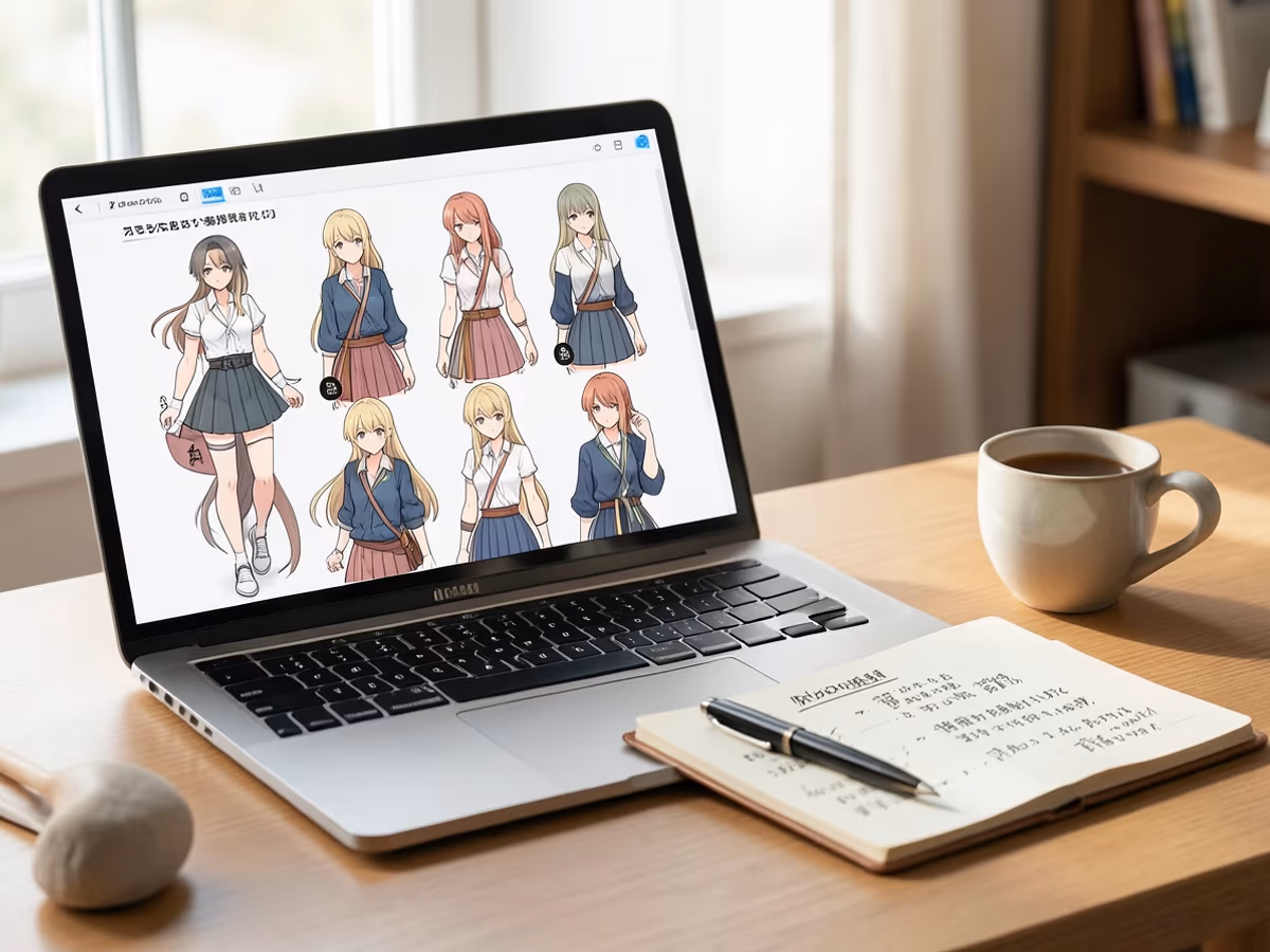 Χαρακτήρας Anime που Δημιουργήθηκε από AI από το Arui.AI