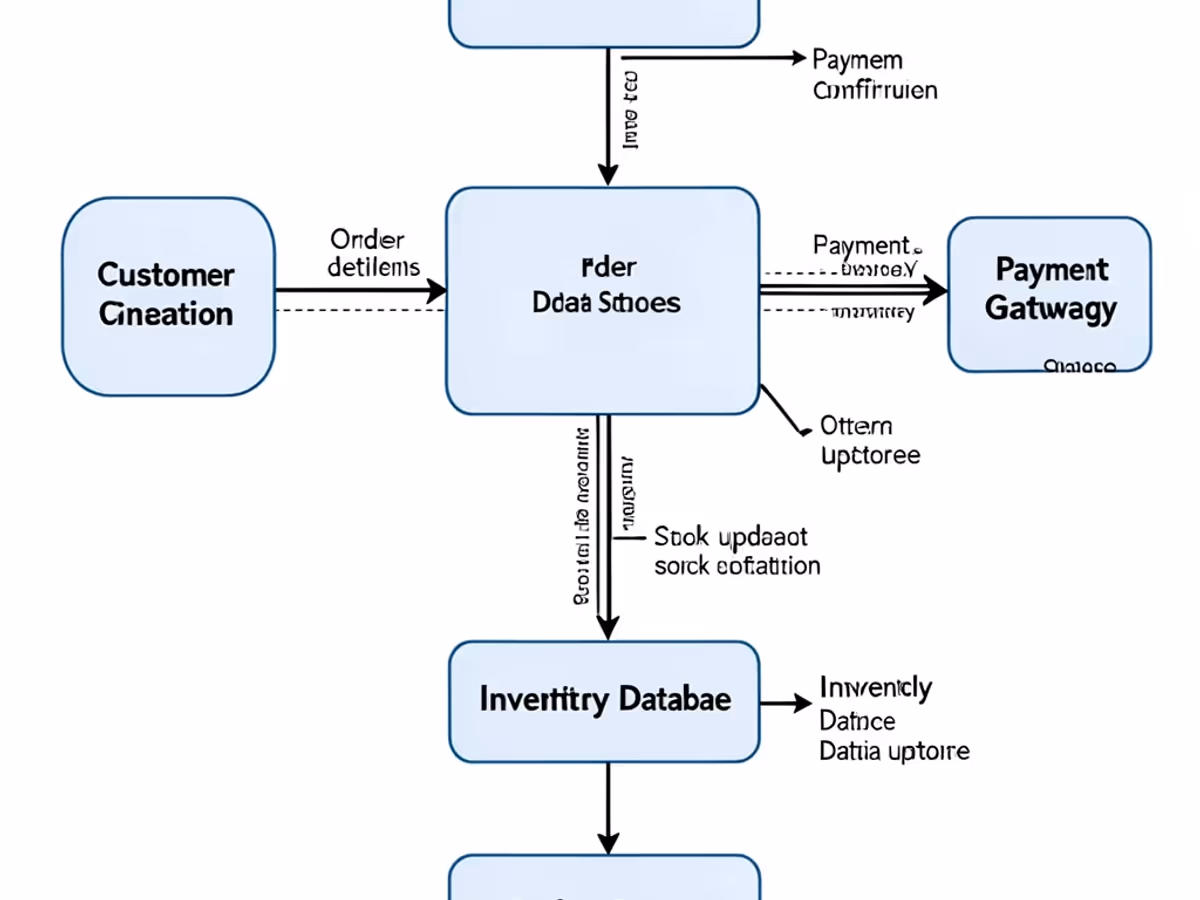 AI loodud andmevoo diagramm Arui.AI poolt