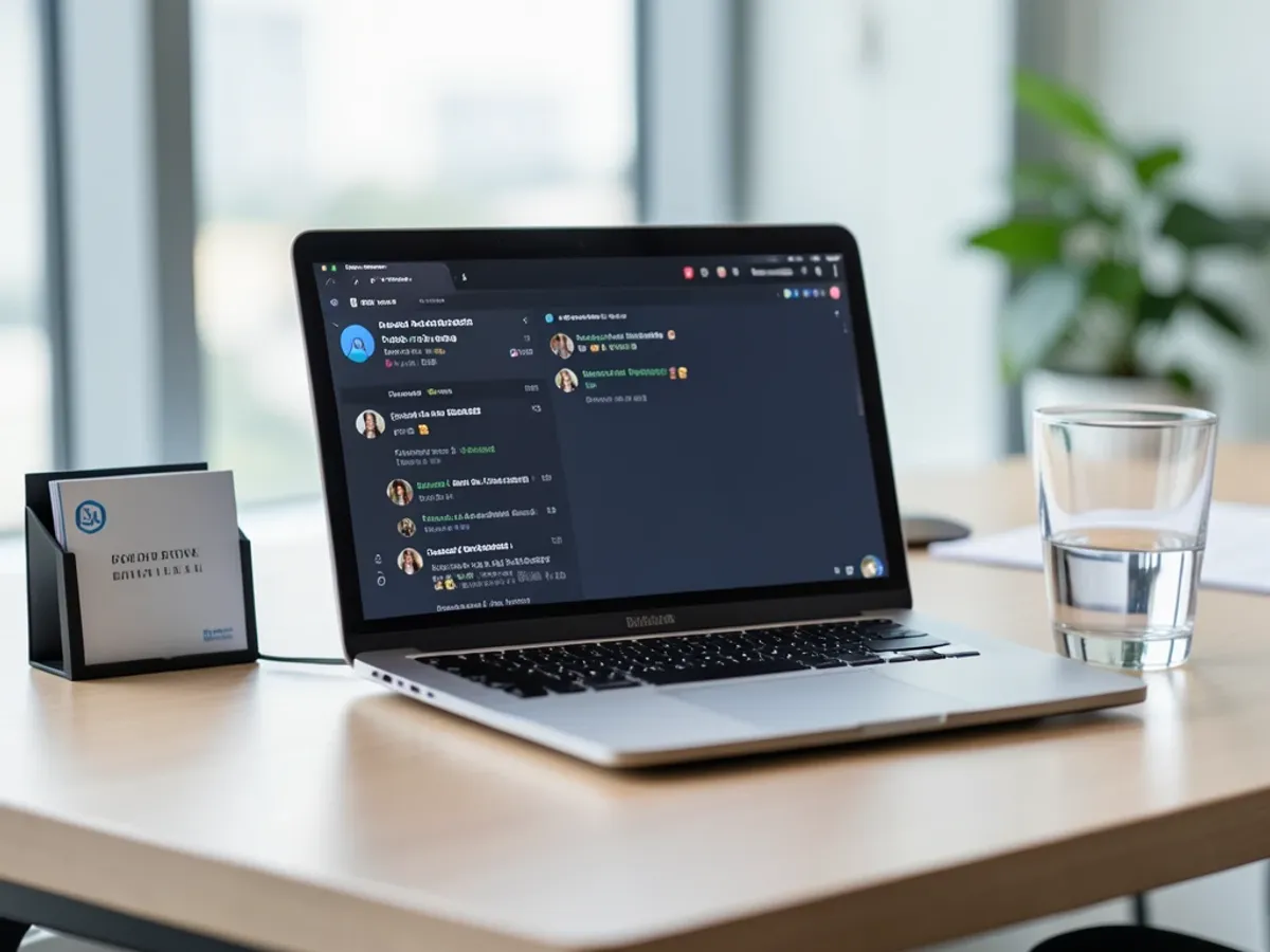 Discord-partnerskabsopsøgningsgrænseflade, der viser en målserver-vælger med tre kortfattede genererede samarbejdsforslag inklusive serverstatistik, gensidige fordele og klare partnerskabsvilkår