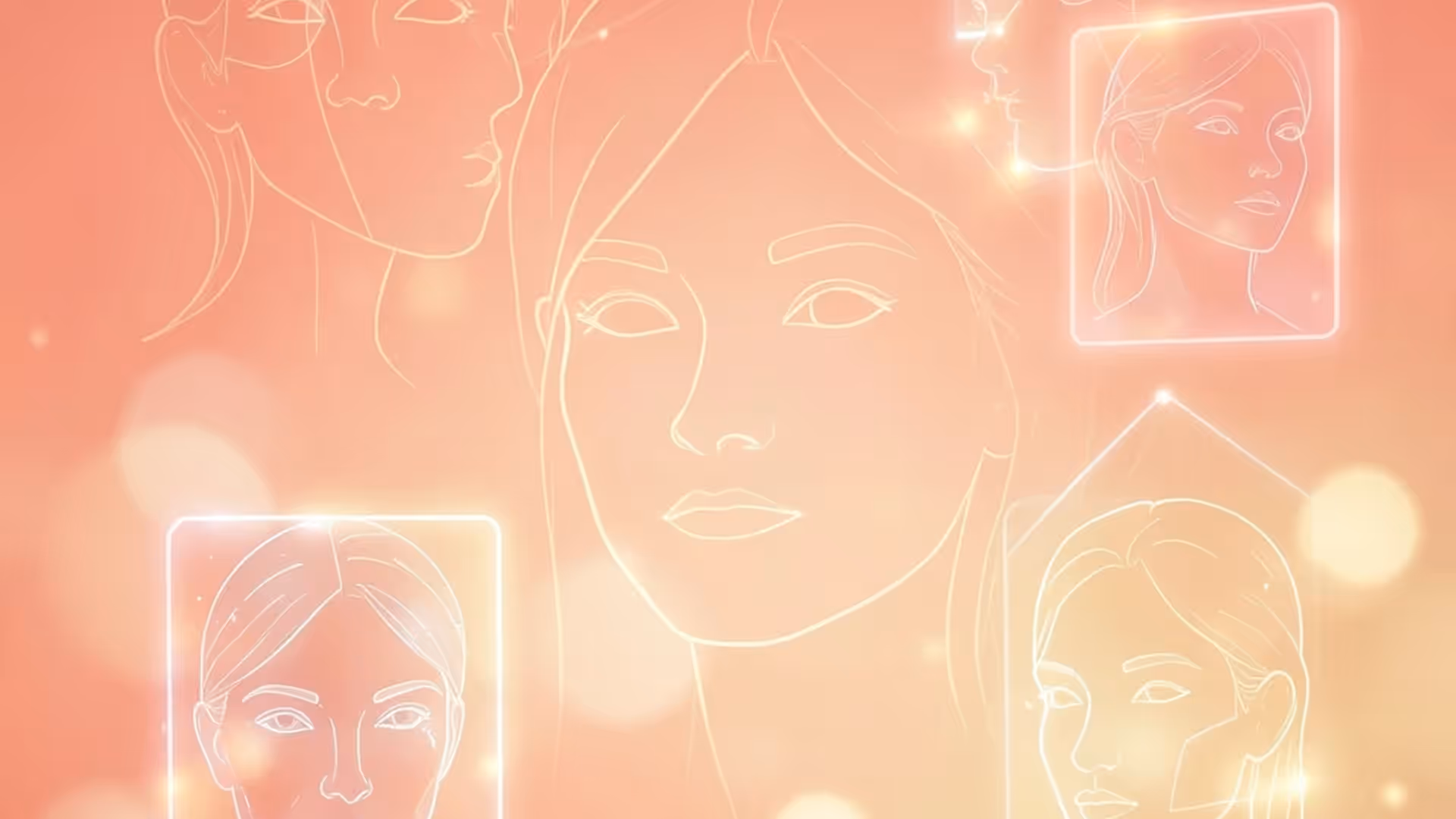 A collection of diverse AI-generated photorealistic human faces demonstrating age, gender, and ethnicity variety at 1024 × 1024 resolution