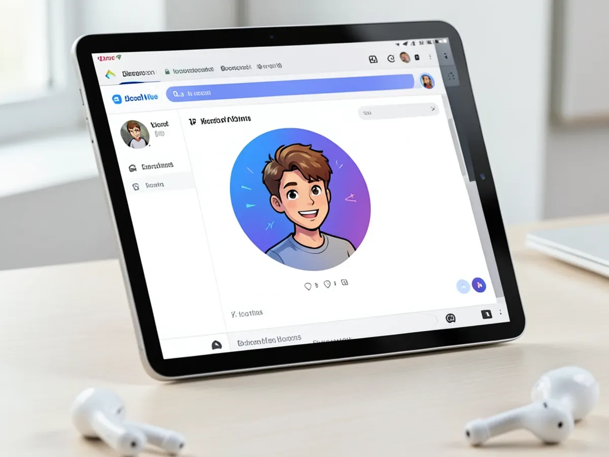 Discord avatar example optimized for circular crop