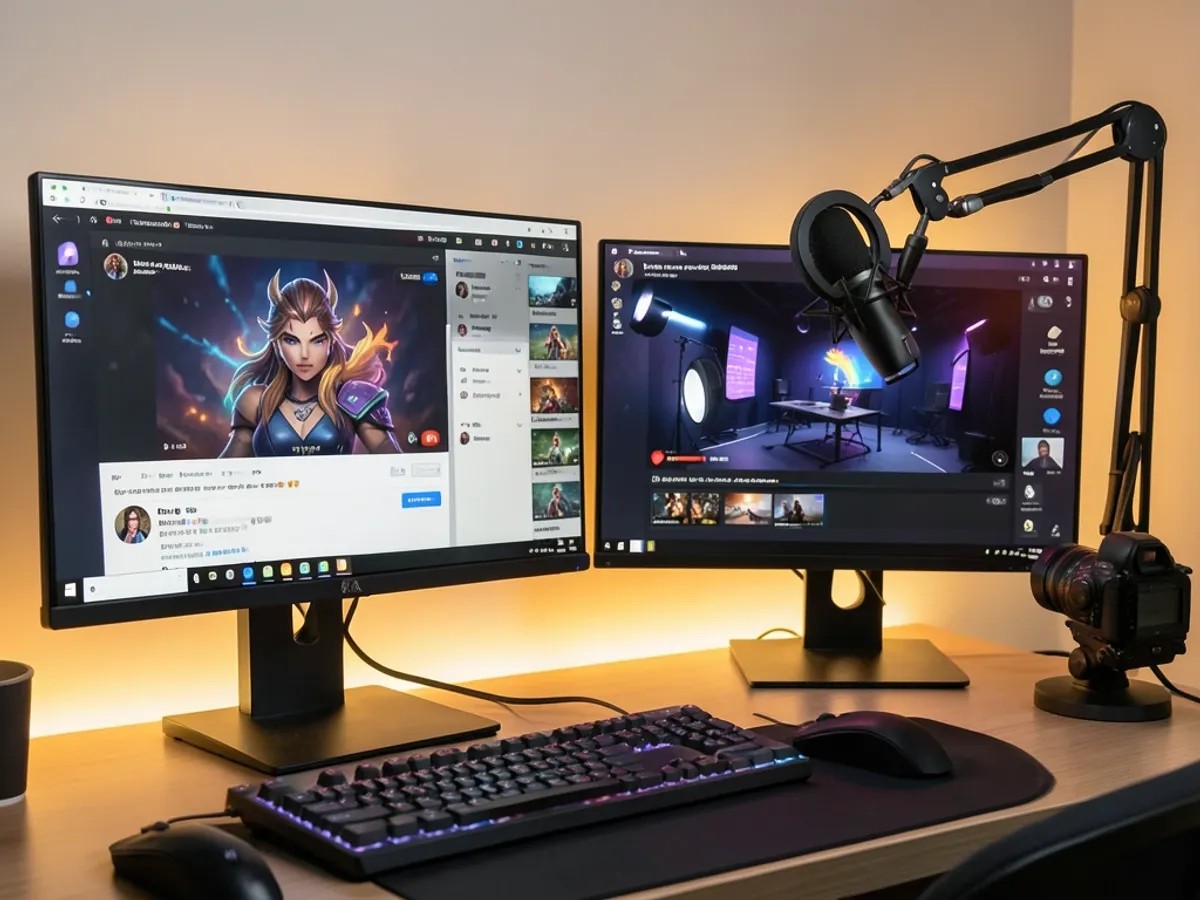A streamer gaming avatar designed for Twitch and YouTube profiles