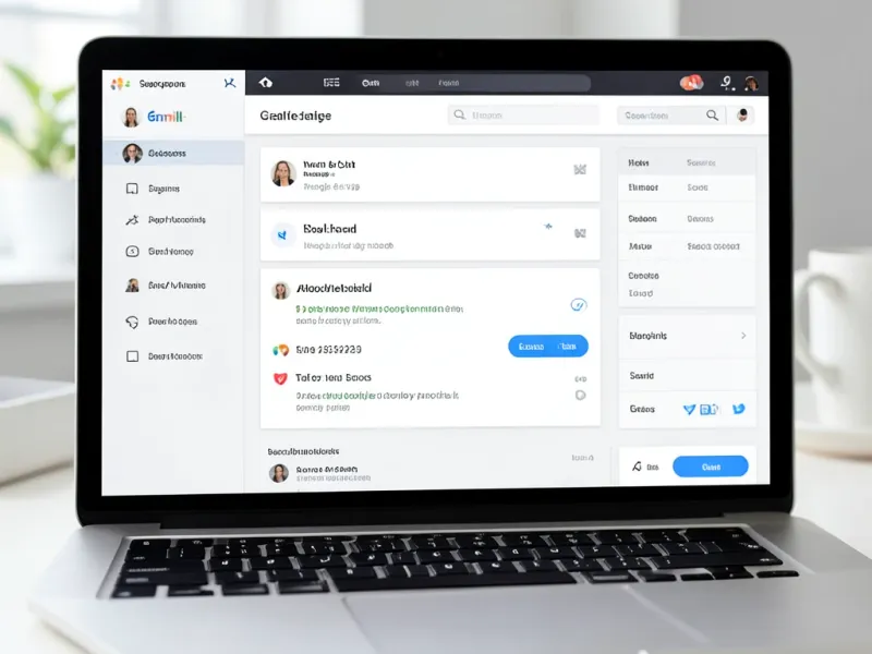 E-mailový podpis specifický pro Gmail zobrazený v panelu nastavení Gmailu se správným vykreslením HTML s inline styly a zarovnáním obrázků optimalizovaným pro e-mailového klienta Google