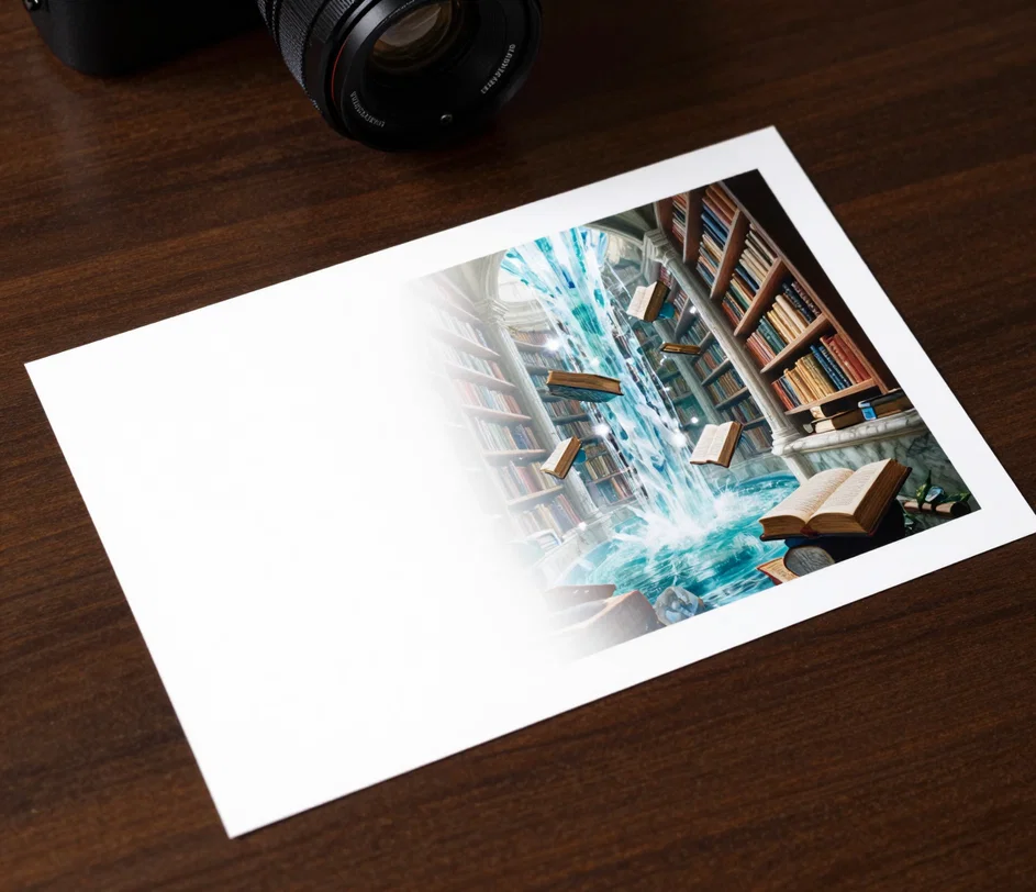 An AI-generated image from a text prompt showing creative possibilities, previewing the text to image tool