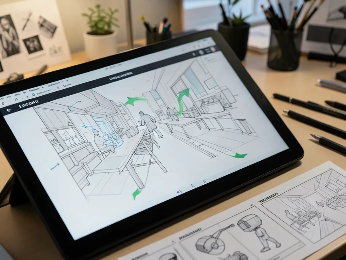 Du concept art et des storyboards qui se vendent eux-mêmes