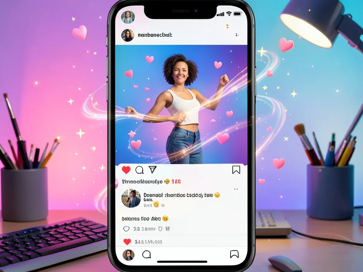 Des publications sociales qui arrêtent le défilement