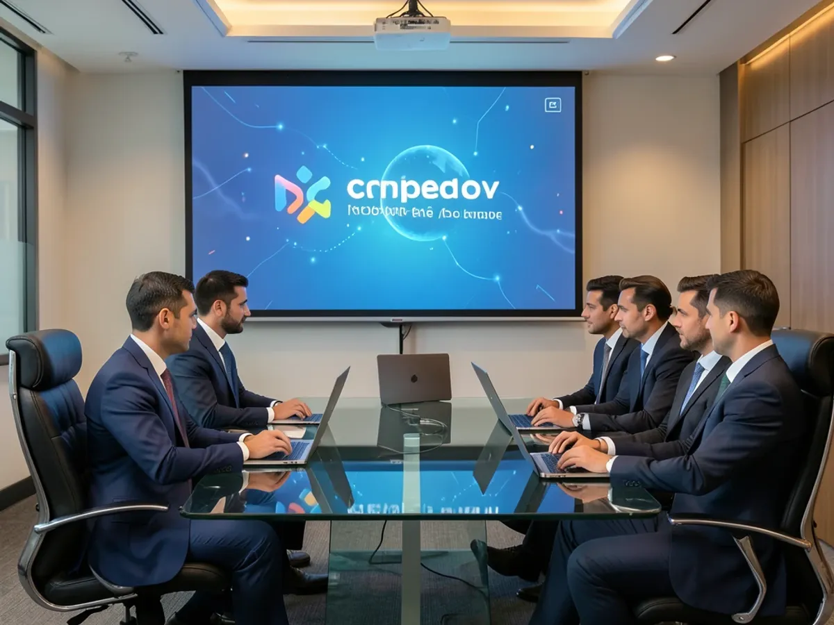 تحريكة كشف شعار احترافية في مقدمة عرض تقديمي للشركات