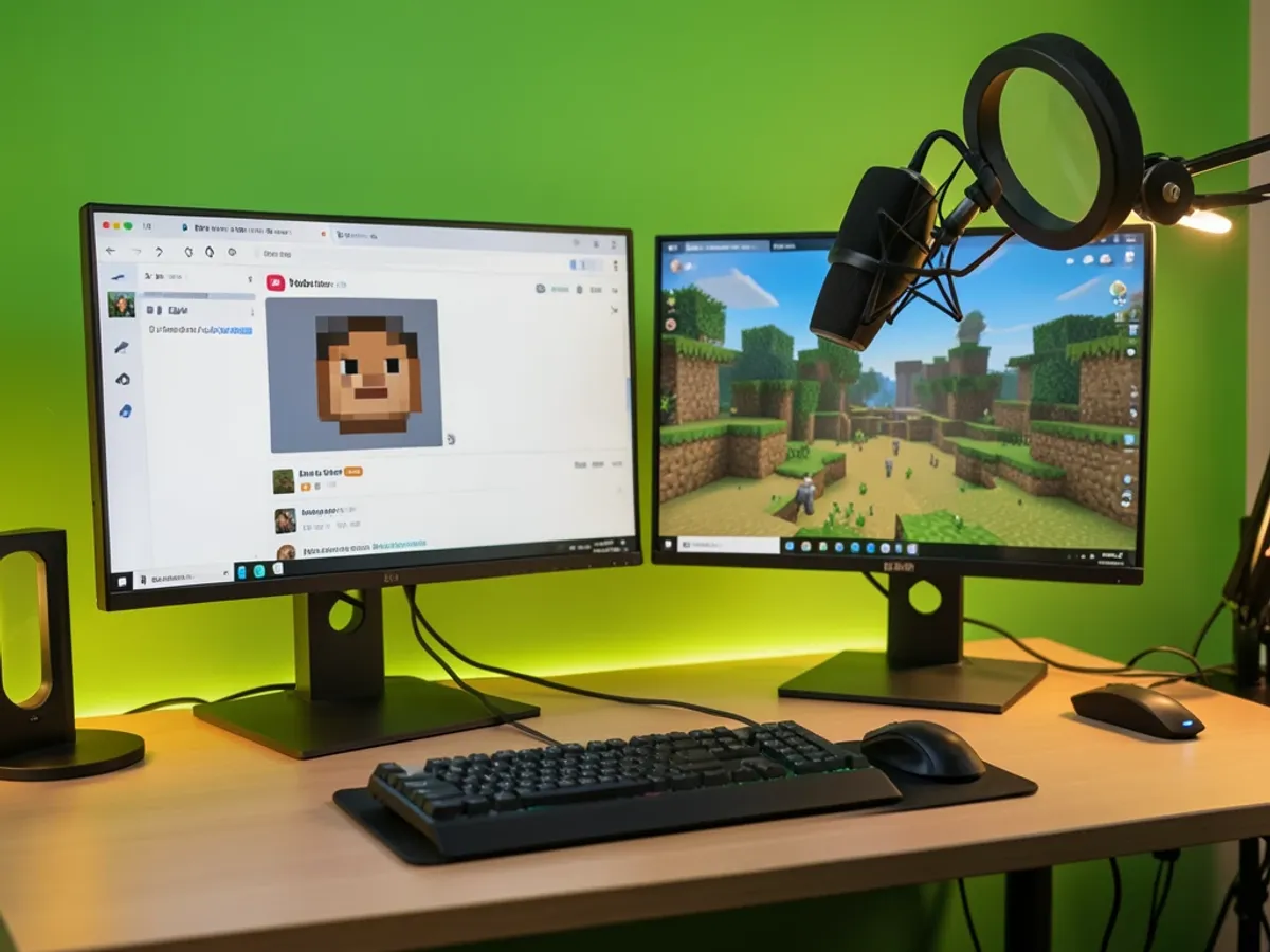 Minecraft YouTuber avatar designed for channel branding