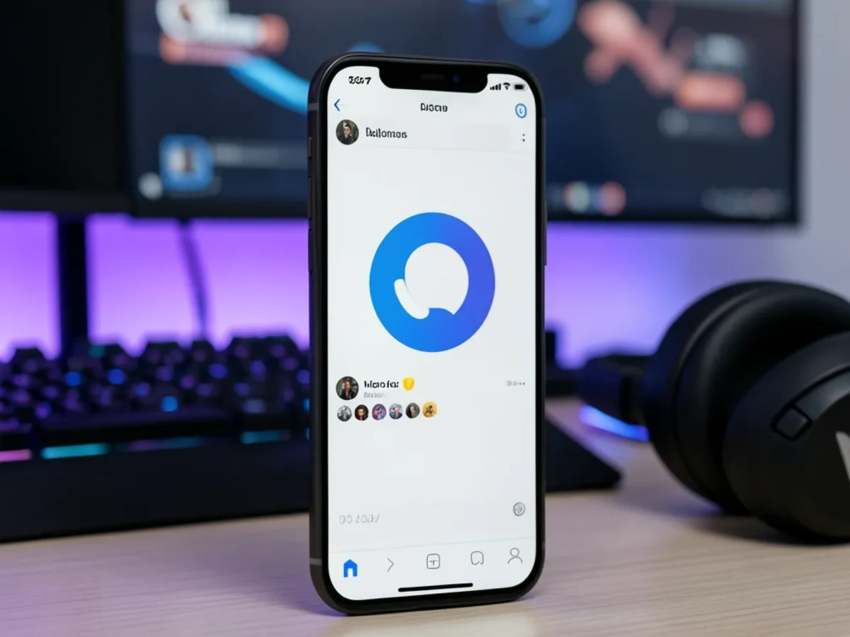 Primer Discord avatarja optimiziranega za krožni izrez
