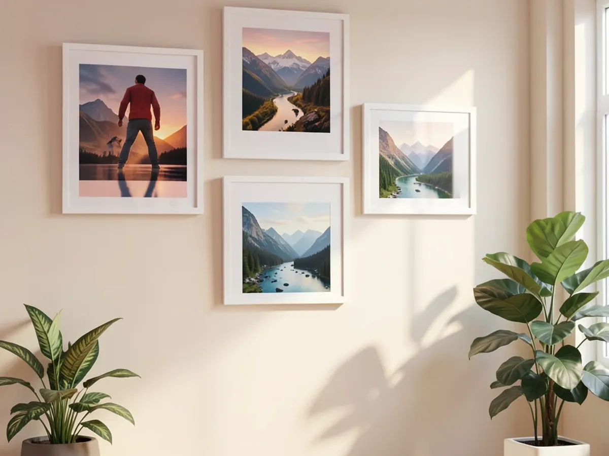 Persönliche Wandkunst und Wohndekoration