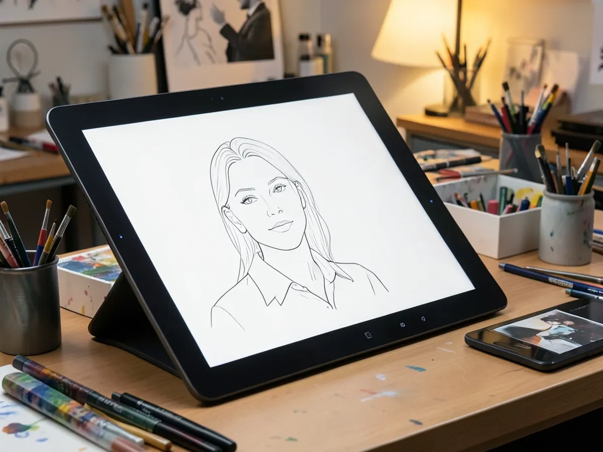 رسامو البورتريه والرسامون الباحثون عن طبقة أساسية