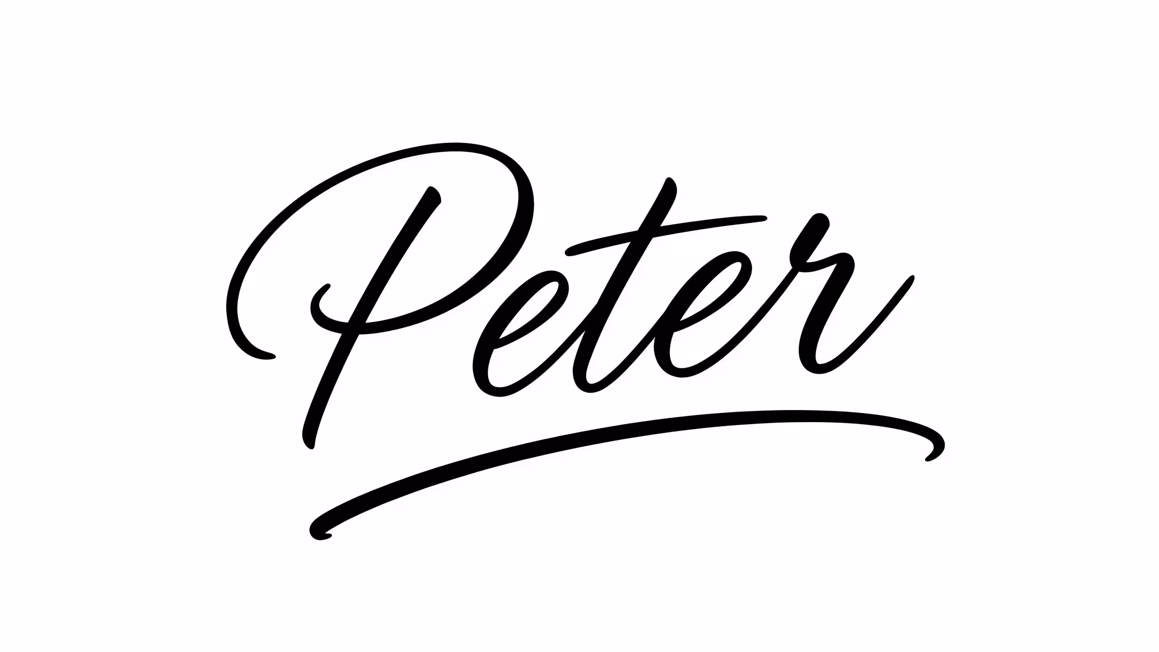 A polished cursive signature on cream paper, with refined stroke detail and print-grade resolution produced by the Arui Master engine
