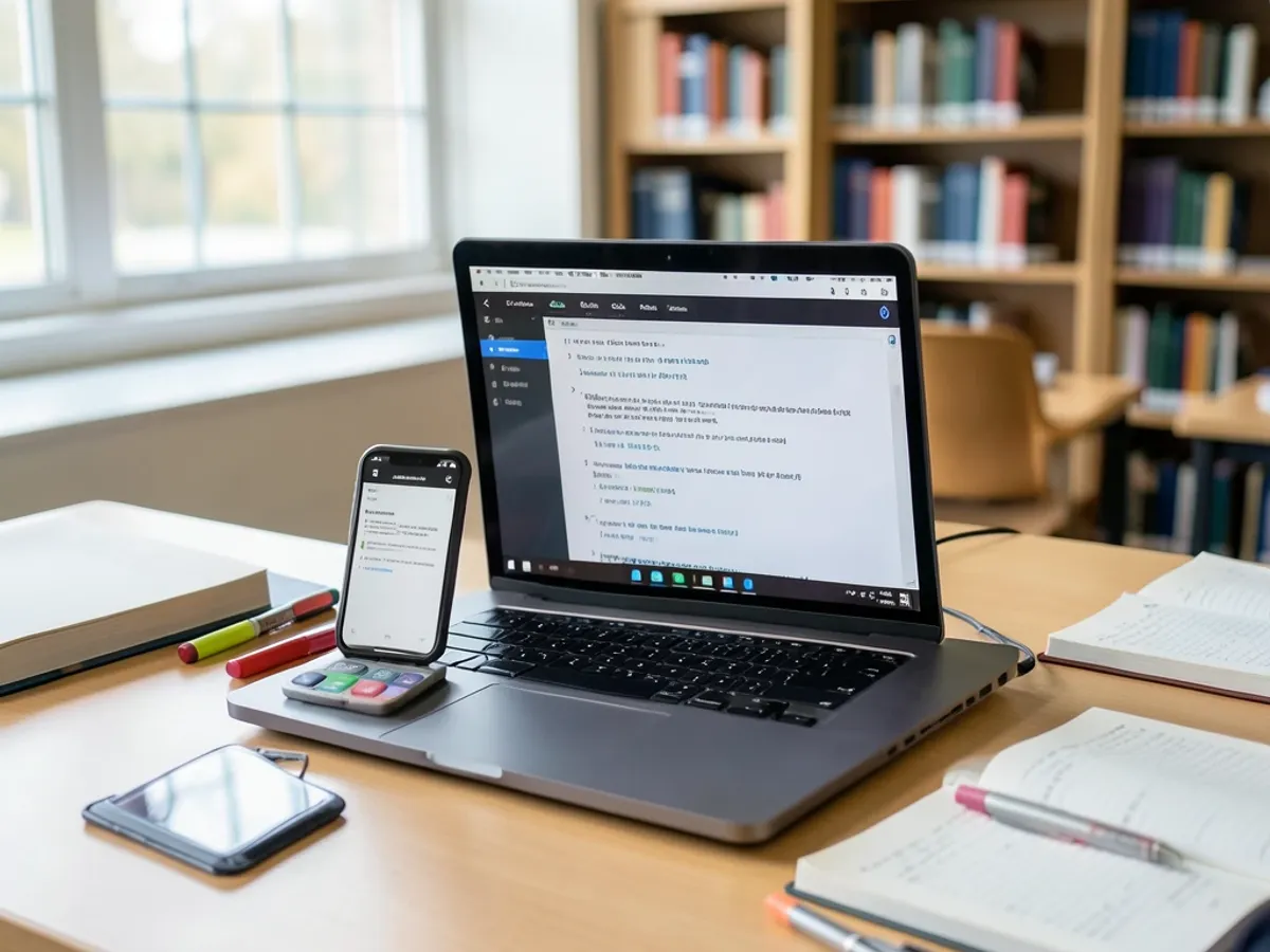 Student importing a phone-recorded lecture MP3 into Arui.AI and receiving structured lecture notes as text