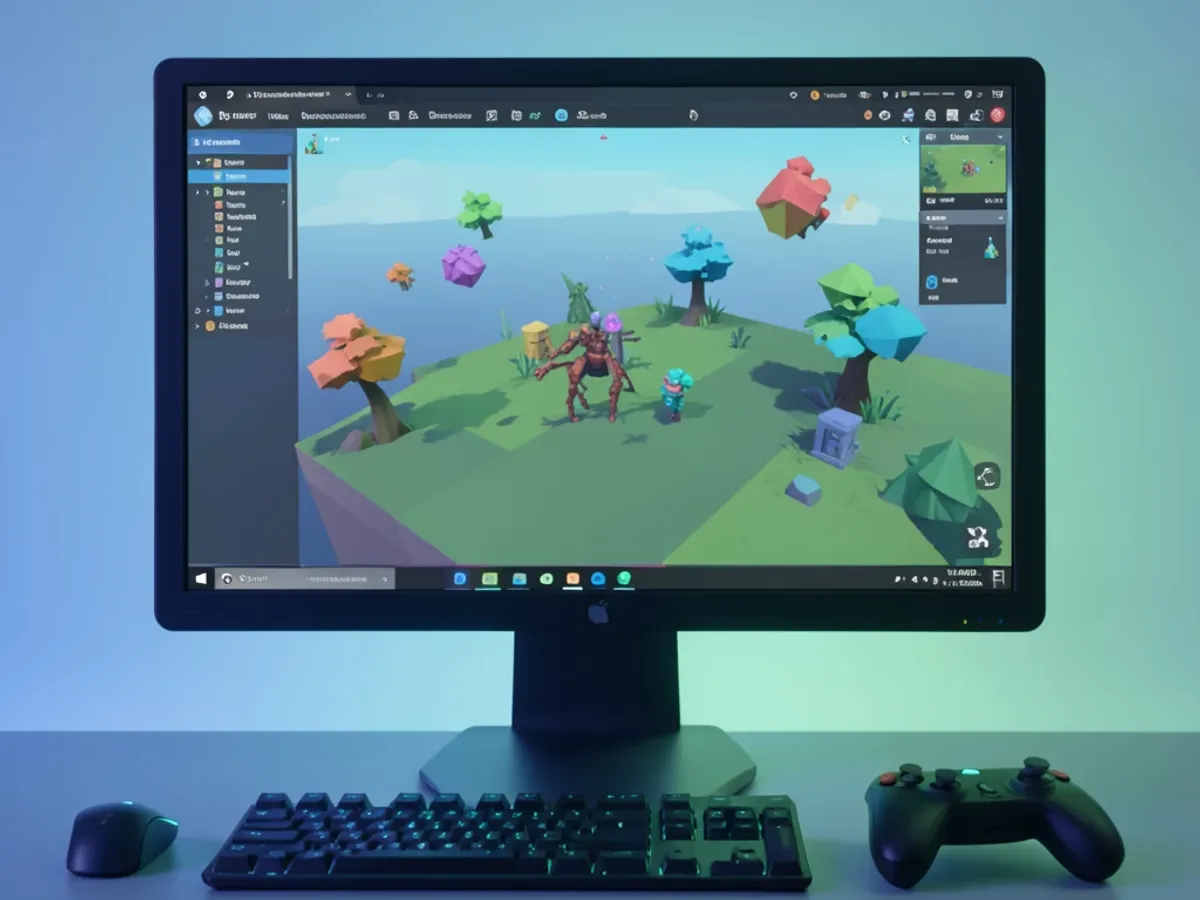 Prototipazione di asset per giochi con modelli 3D generati dall'IA