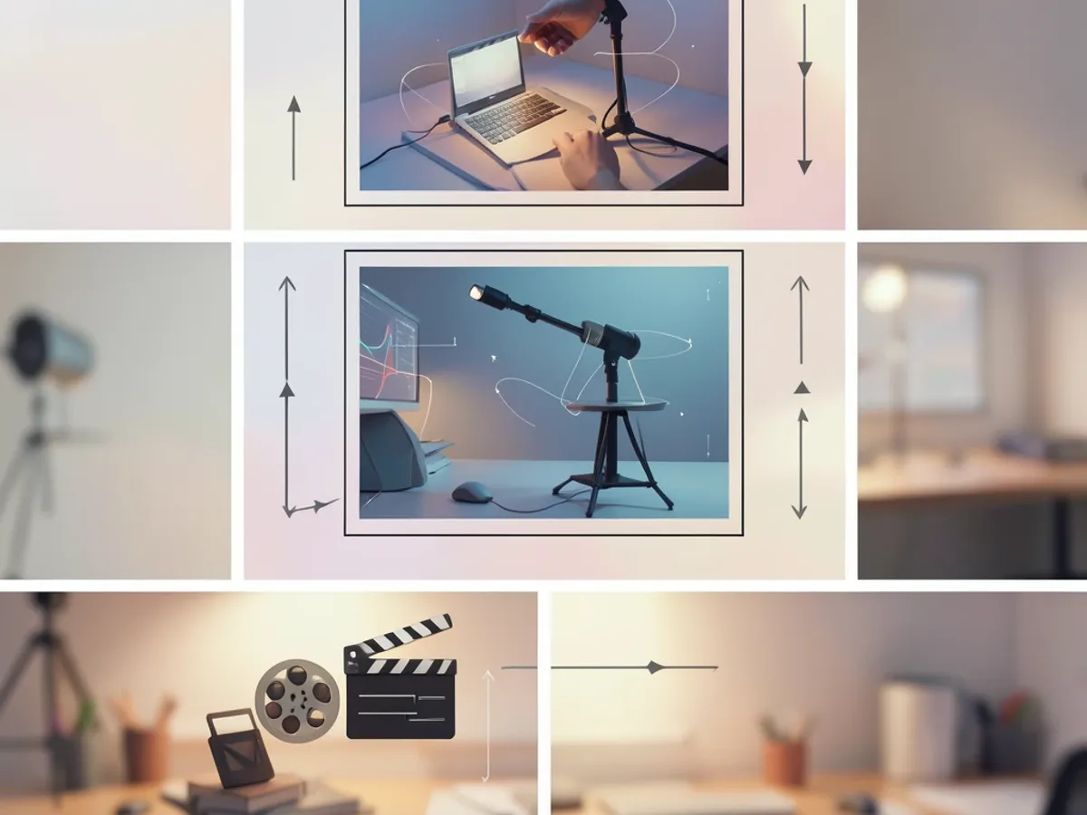 สตอรีบอร์ดสำหรับการสร้างวิดีโอ