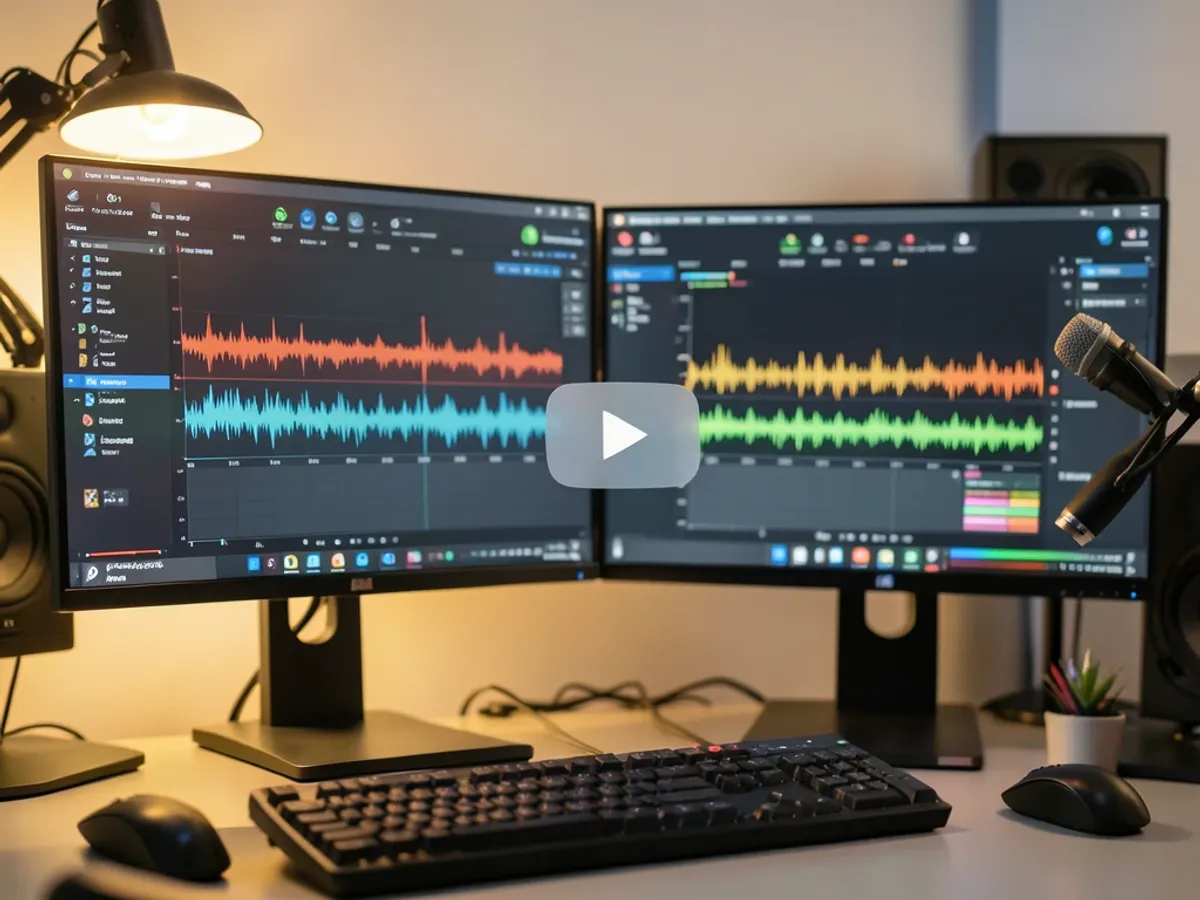 Voix off YouTube et réseaux sociaux sans enregistrement