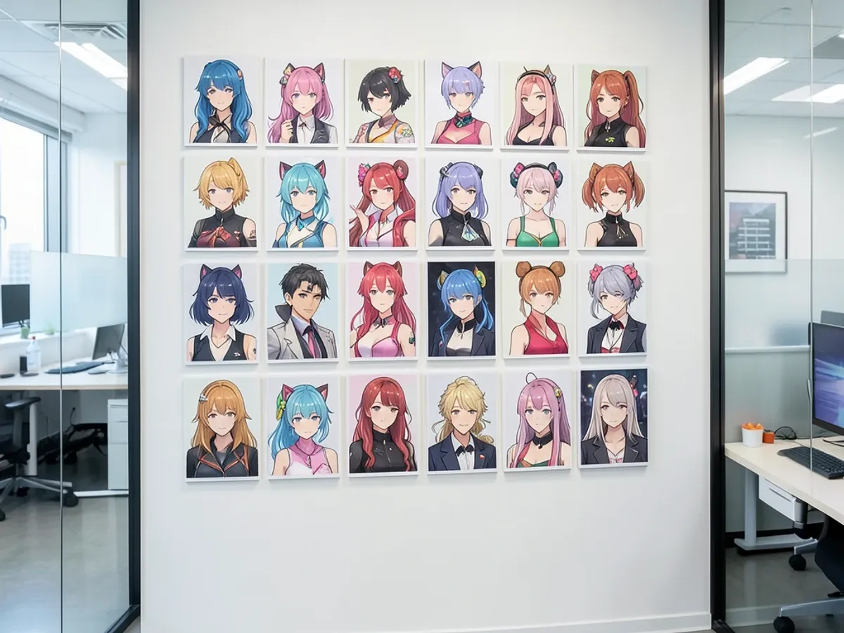 Zodpovedajúce VTuber avatary pre tým talentovej agentúry