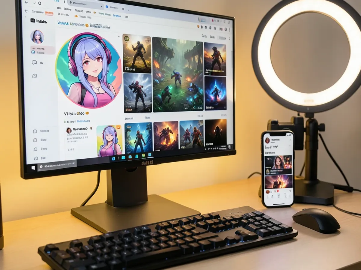 VTuber avatar navrhnutý pre tvorcu obsahu rozširujúceho sa do streamovania