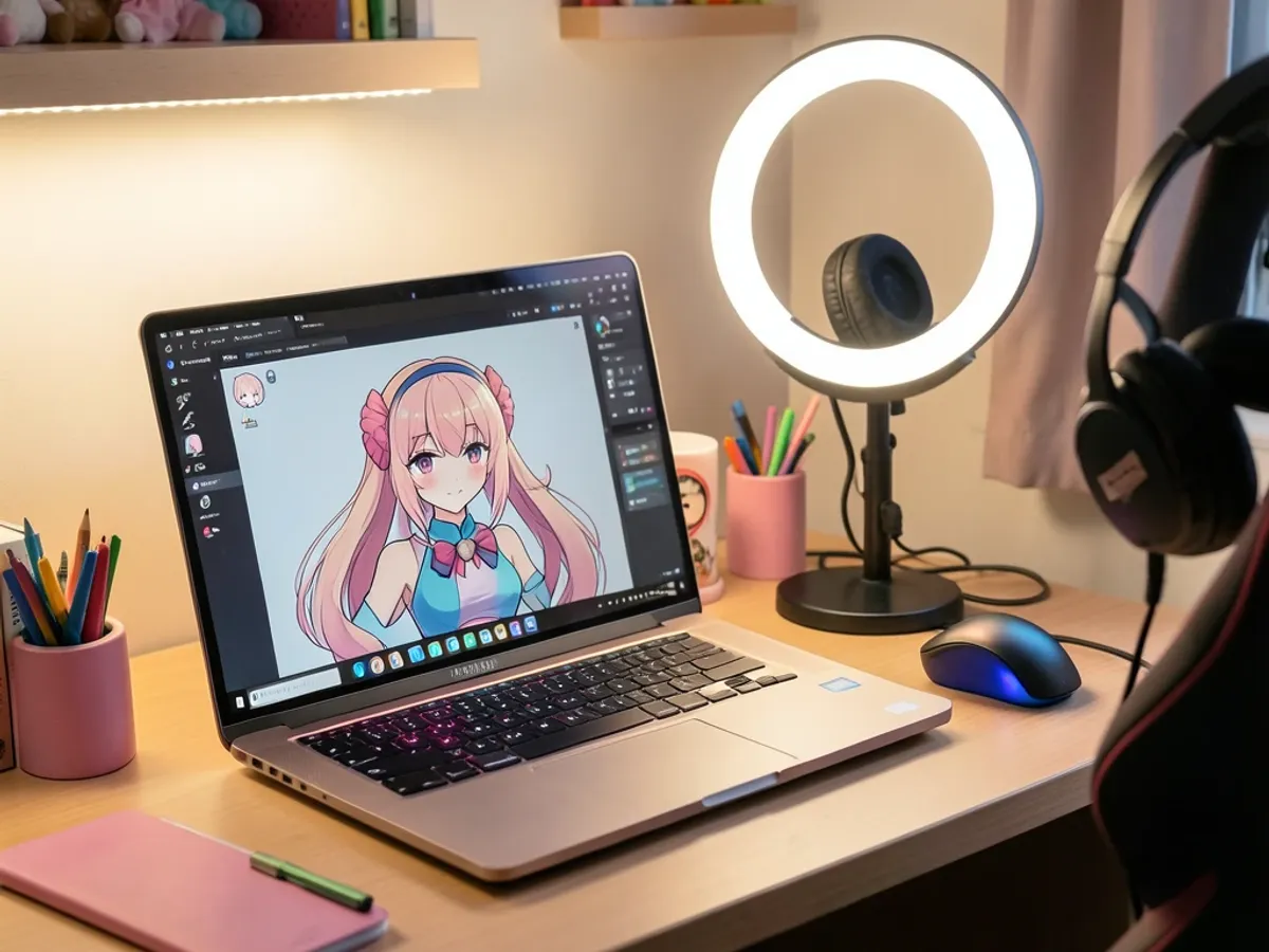 Vlastný VTuber avatar pre nový kanál streamera