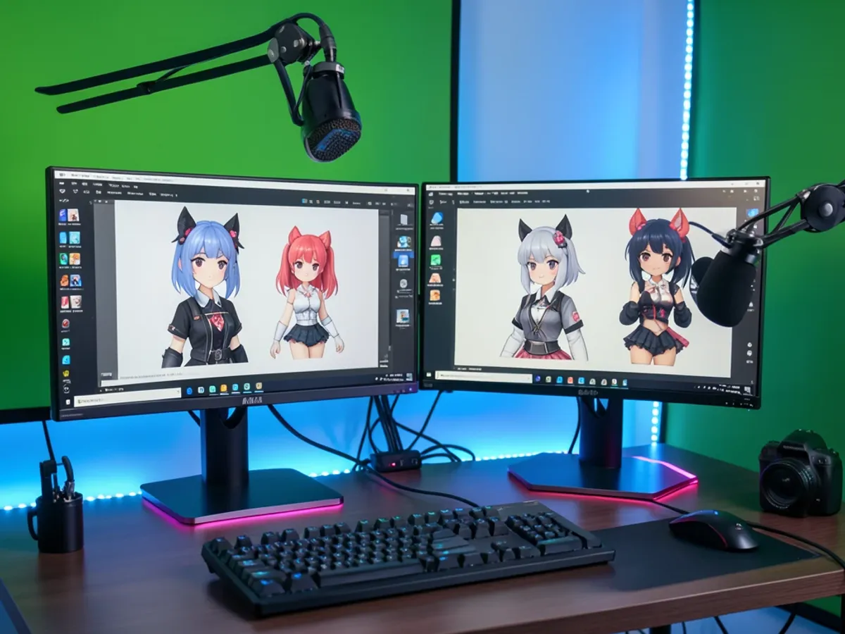 Aktualizovaný VTuber avatar dizajn pre skúseného streamera