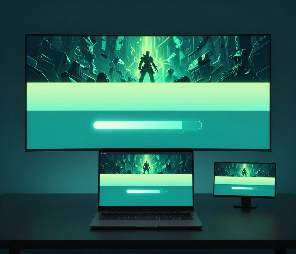 Un banner YouTube finito da 2560 × 1440 scaricato e caricato nell'intestazione del canale